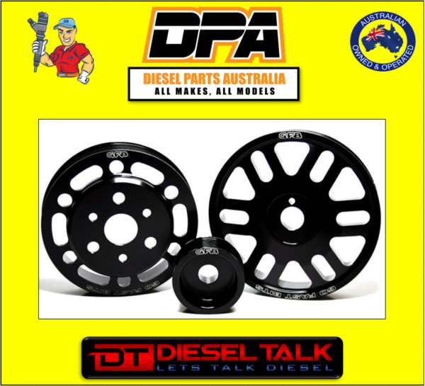 GO FAST BITS 2016 LIGHTWEIGHT PULLEY KIT TO SUIT SUBARU BRZ/86/FR-S GFB