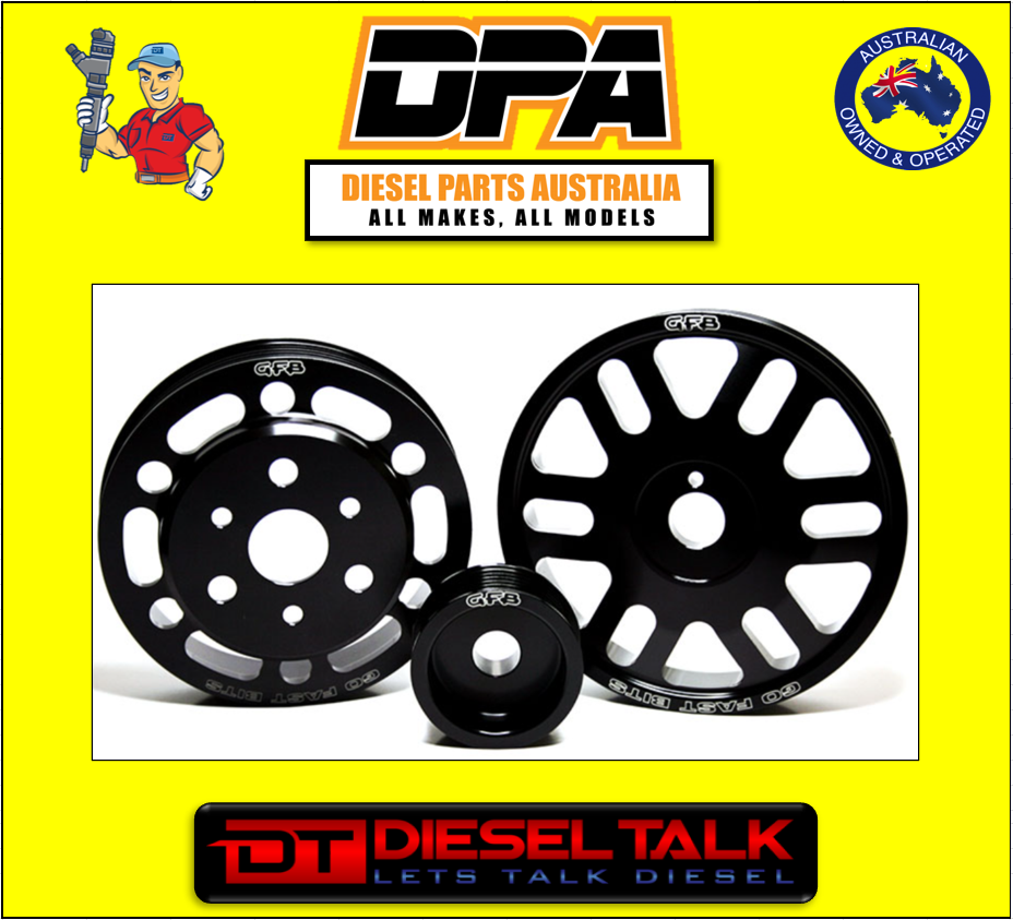 GO FAST BITS 2016 LIGHTWEIGHT PULLEY KIT TO SUIT SUBARU BRZ/86/FR-S GFB