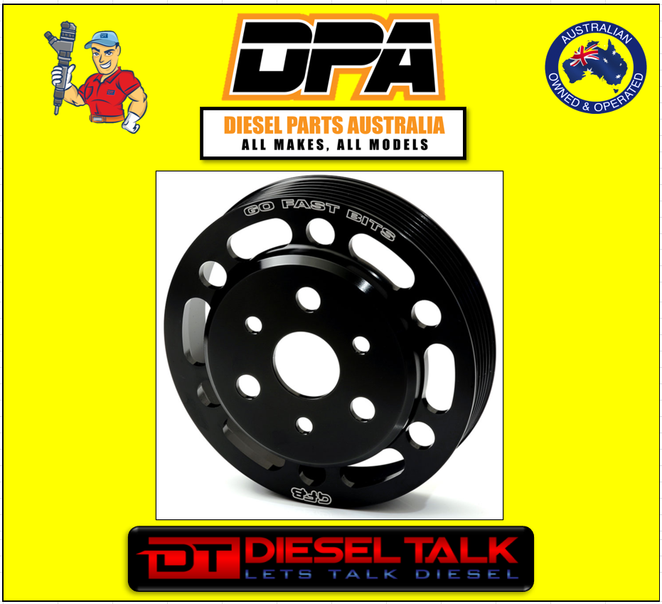 GO FAST BITS 2223 LIGHTWEIGHT WATER PUMP PULLEY TO SUIT BRZ/FR-S/86 GFB
