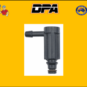 Common Rail Long Leak Off Connector fitted to Bosch