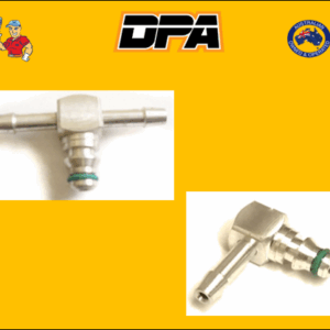 Common Rail Leak Off Connector fitted to Siemens (Metal)