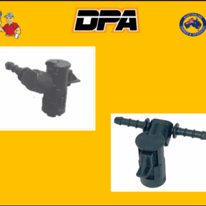 Common Rail Leak Off Connector fitted to Bosch Piezo