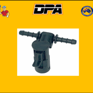 Common Rail Leak Off Connector fitted to Bosch Piezo