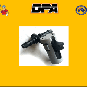 Common Rail Leak Off Connector fitted with Bosch piezo