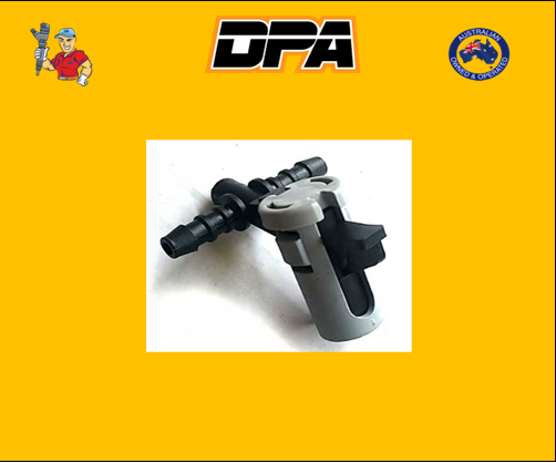 Common Rail Leak Off Connector fitted with Bosch piezo