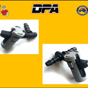 Common Rail Leak Off Connector fitted with Bosch piezo