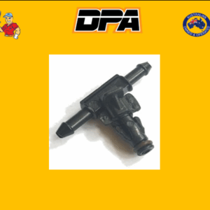 Common Rail Leak Off Connector fitted to Mercedes