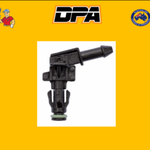 Common Rail Leak Off Connector fitted to Mercedes