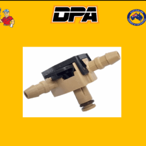 Common rail leak off connector fitted with Bosch Piezo