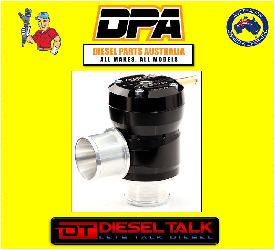 GO FAST BITS T9133 TMS RECIRCULATING DIVERTER VALVE 33MM INLET 33MM OUTLET. GFB
