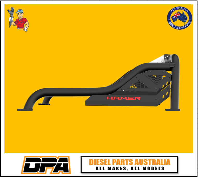 HAMER ‘TITANIUM’ SERIES SPORTS BAR. HR1801 TO SUIT VIGO HILUX RANGER BT50 NAVARA